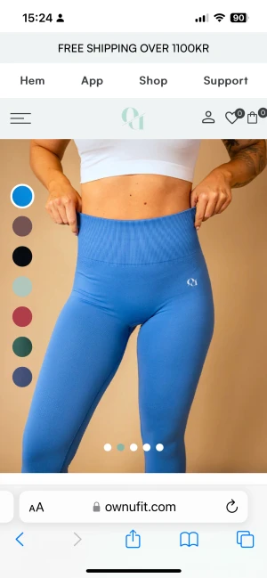 OWNU tights - Säljer dessa tights, helt oanvända. Säljes pga köpta i försmå strl, längden passar mig som är 160 men de är för tighta för min smak, har ett par exakt likadana men säljer bara ett par:) kan tänka mig att gå ner lite i pris