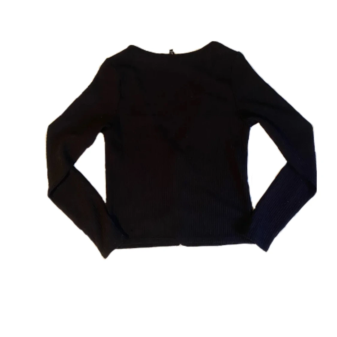 Ribbstickad kofta - 90