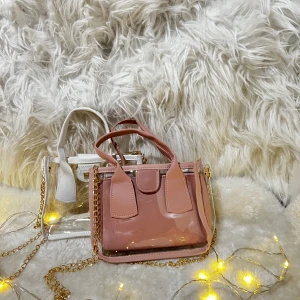 Shein genomskinlig väska - Ni får båda två för 50kr