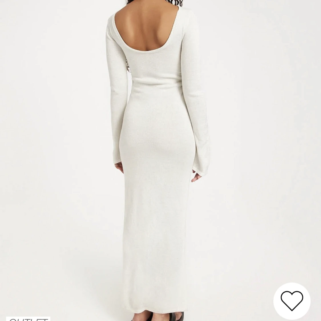 Maxi klänning med slit  - 90