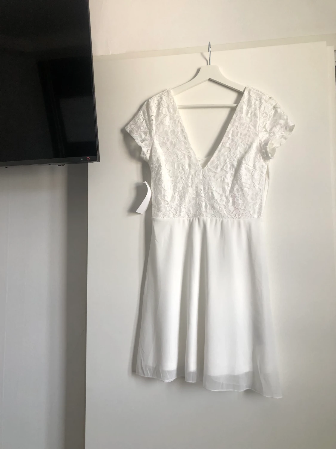 Vit klänning 