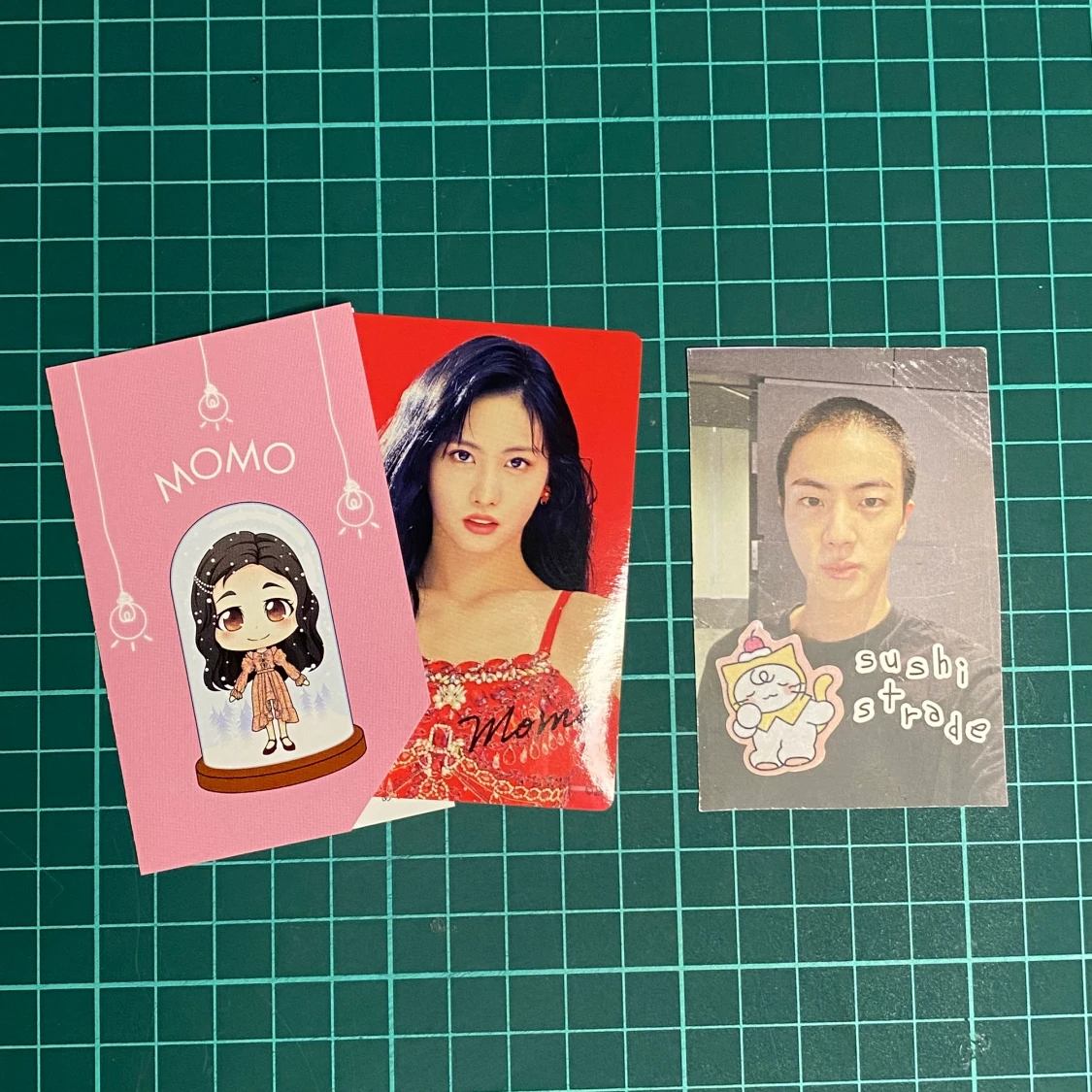 Kpop twice momo Japan lottery cards set 