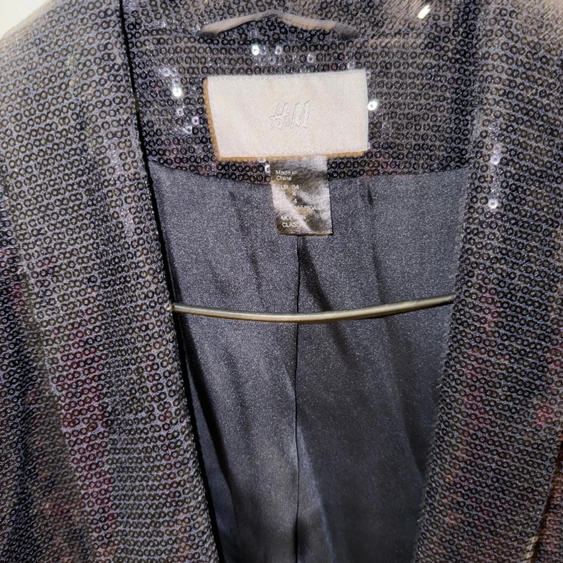 Svart Paljett kavaj - 91