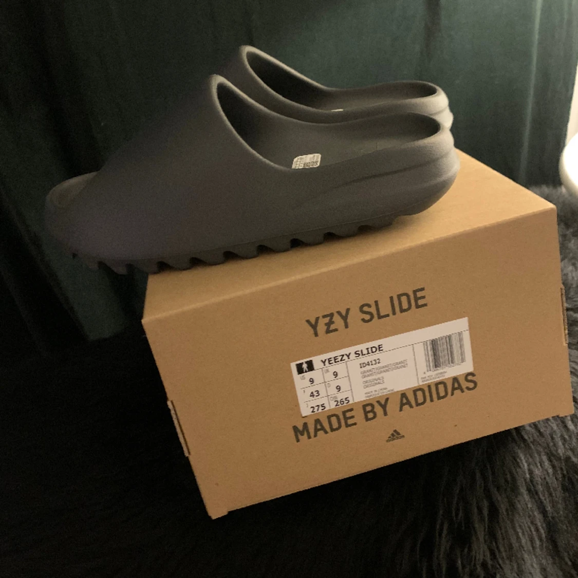 Yezzy slide grå - 91