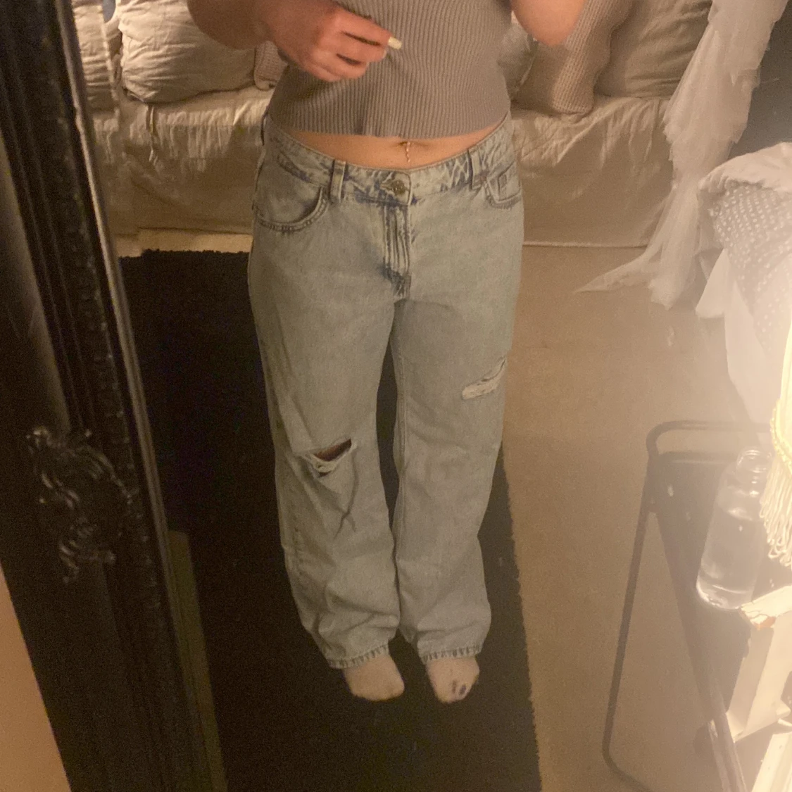 Nya lågmidjade jeans