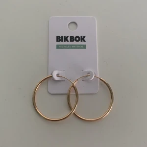 Ring örhängen - Snygga guldiga ring örhängen från bikbok❤️  Aldrig använda    30kr + frakt