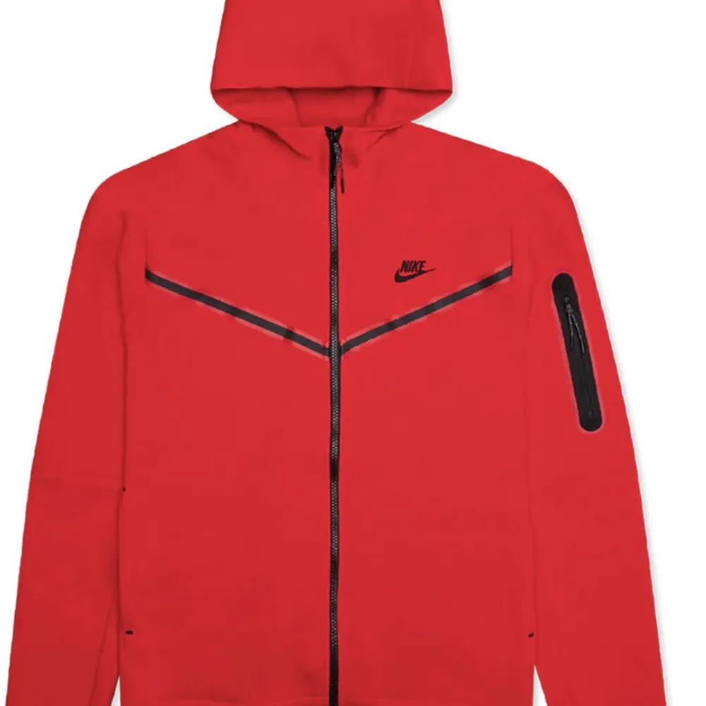 Säljer min röda tech fleece pågrund utav att jag har bytt stil . Neuletakit & Villapaidat.