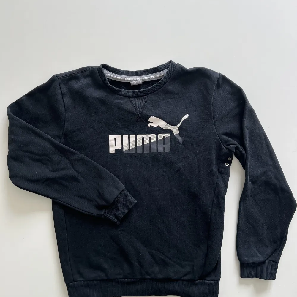 Din puma sweatshirt utan skador eller fläckar. Storlek 164, el XL barn.. Hoodies.