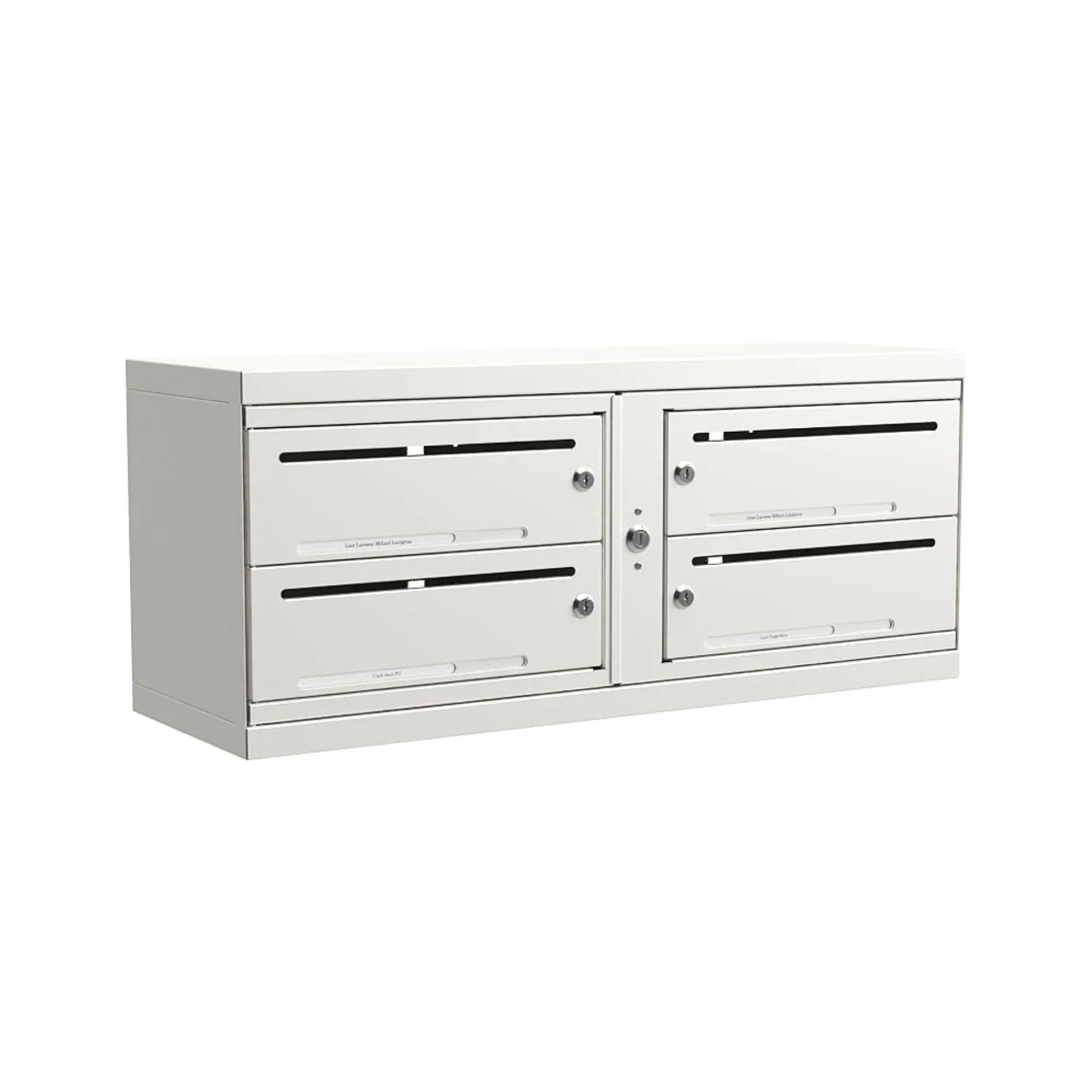 Lynx Liggande 2×2 fack – vit