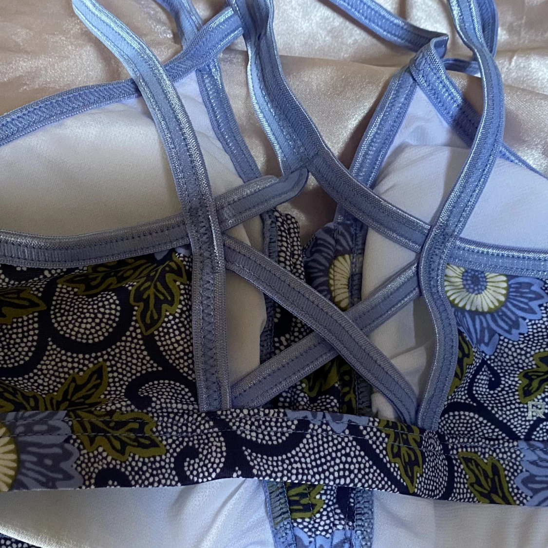 Blå Grön Bikini Överdel - 91