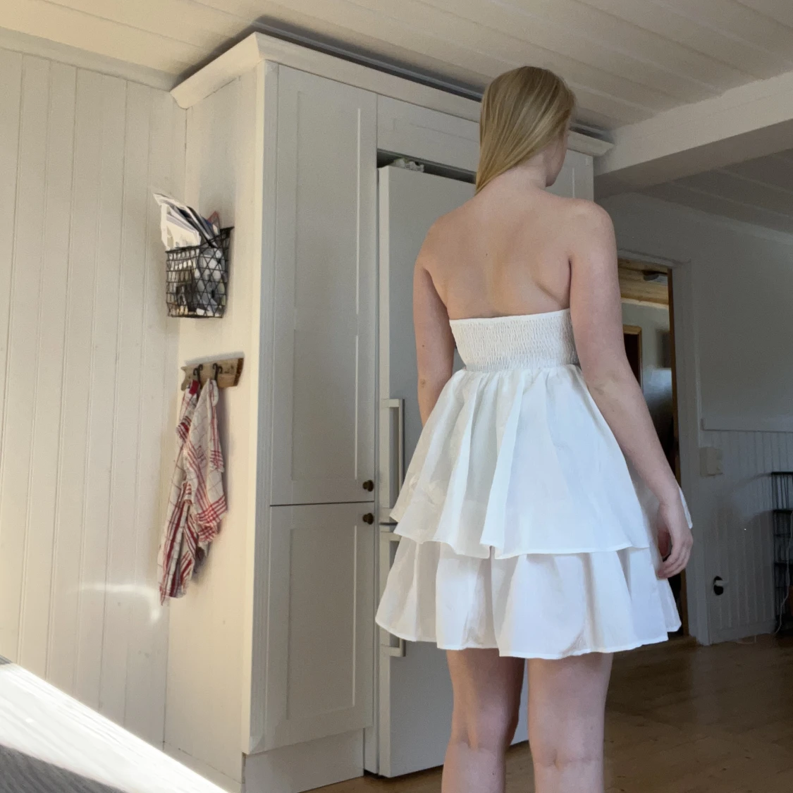 Vit klänning perfekt till studenten - 91