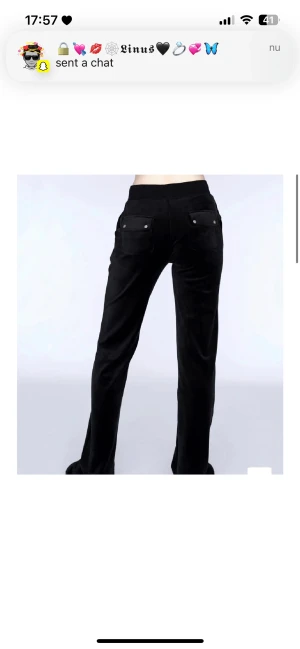 Juicy couture svart  - Helt oanvänd och ej testade. Har både i storlek S och XS så bara att välja vilken som passar dig. Har i andra färger också (kika profil). Hör av dig ifall du vill ha fler bilder eller ifall du skulle vara intresserad 🥰