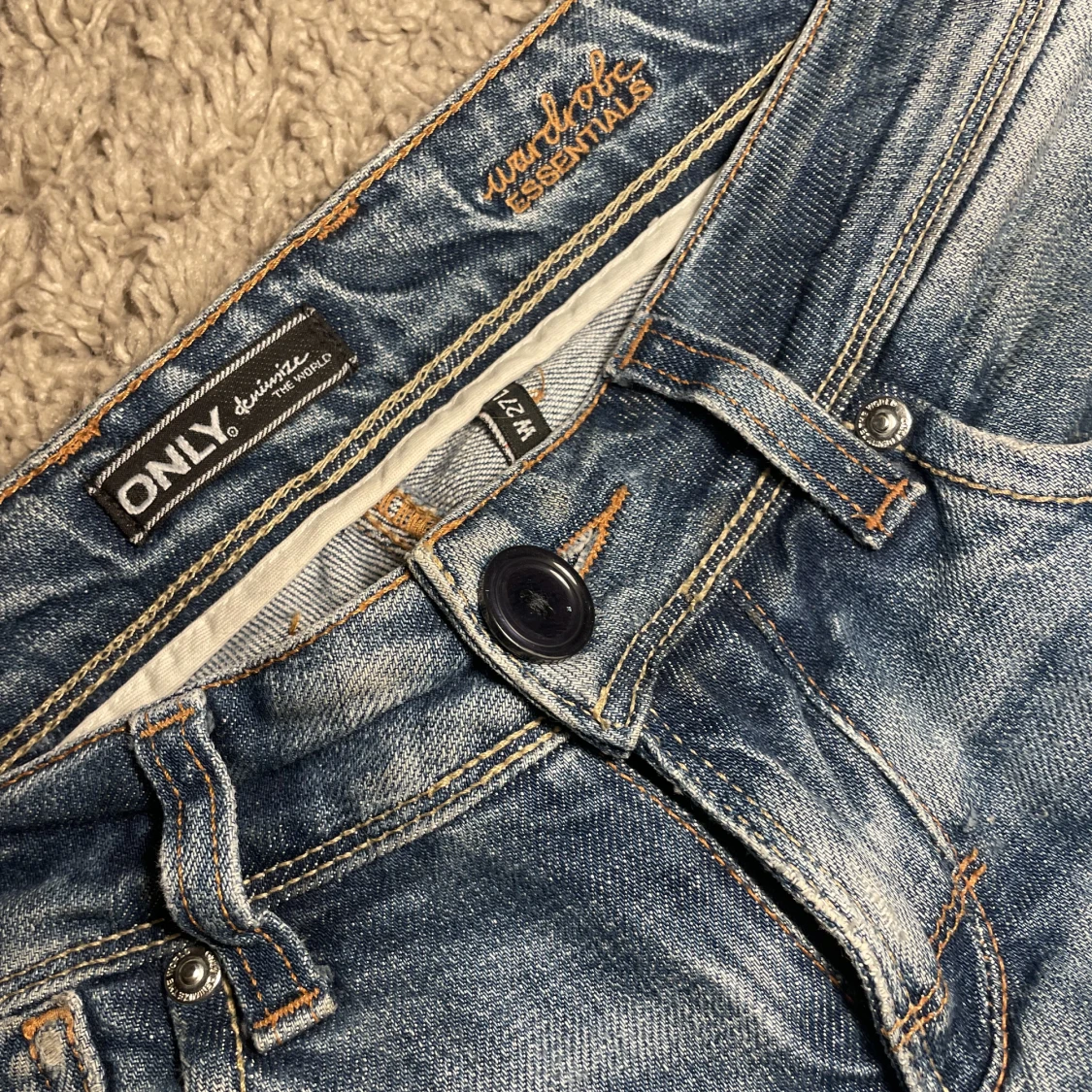 Lågmidjade jeans  - 90