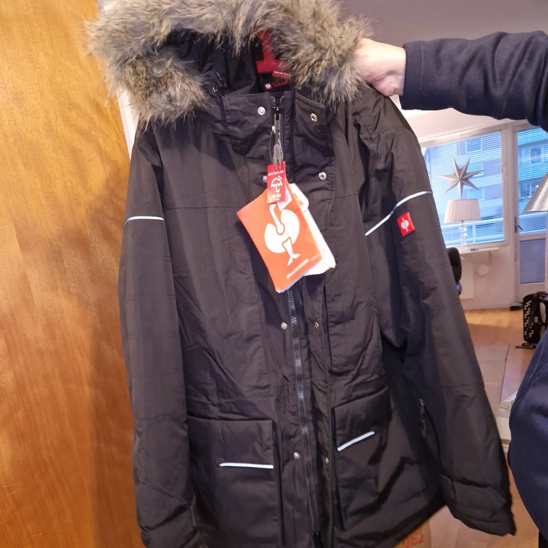 Straus varm och vattentålig jacka