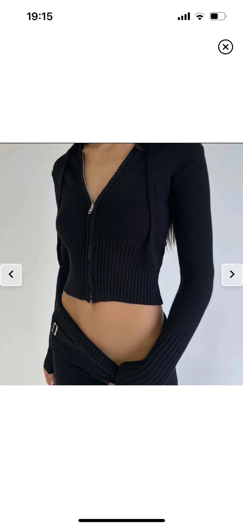 Svart Frankies bikinis Edikted Plick Second Hand