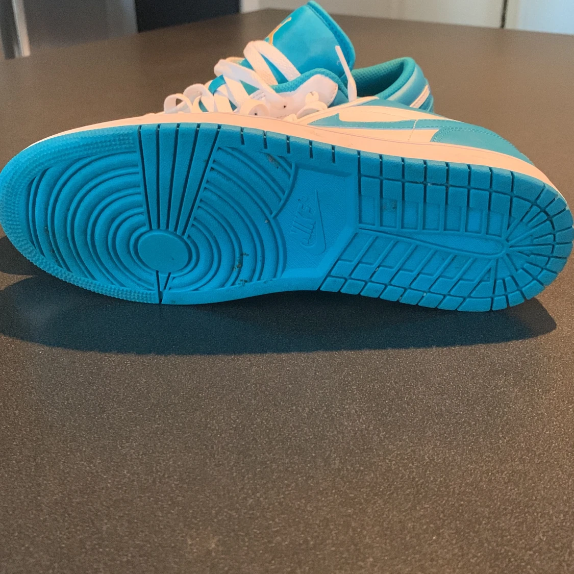 Air jordan 1 Low blå/vit - 91