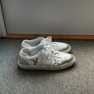 Axel arigato skor - Säljer Axel arigato skor. Helt OK skick men lite smutsiga. Storlek 45, endast skorna.