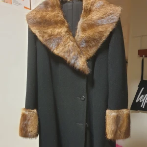 Vintage kappa - Kappa i ull dubbel knäppning storlek 38/40 vintage