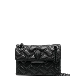 Kurt Geiger väska  - Säljer min fina, coola Kurt Geiger london väska köpt här på Plick. Fint skick men finns små fläckar där den svarta färgen nötts bort.💗nypris ca 2000kr