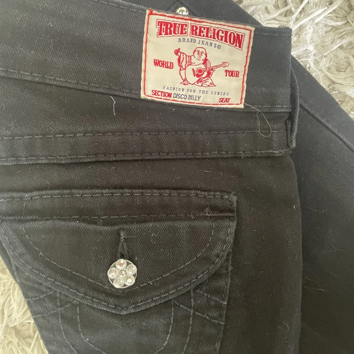 Lågmidjade jeans - 90