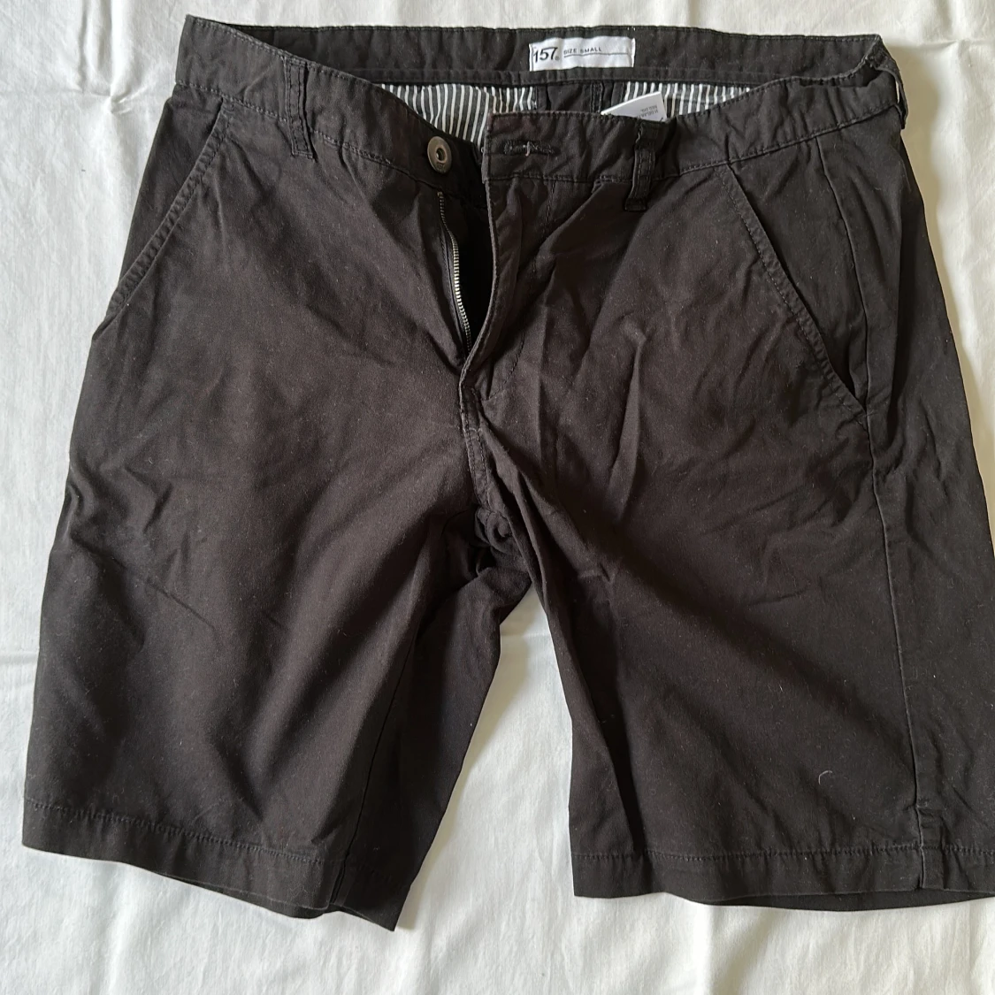 Svarta chino shorts