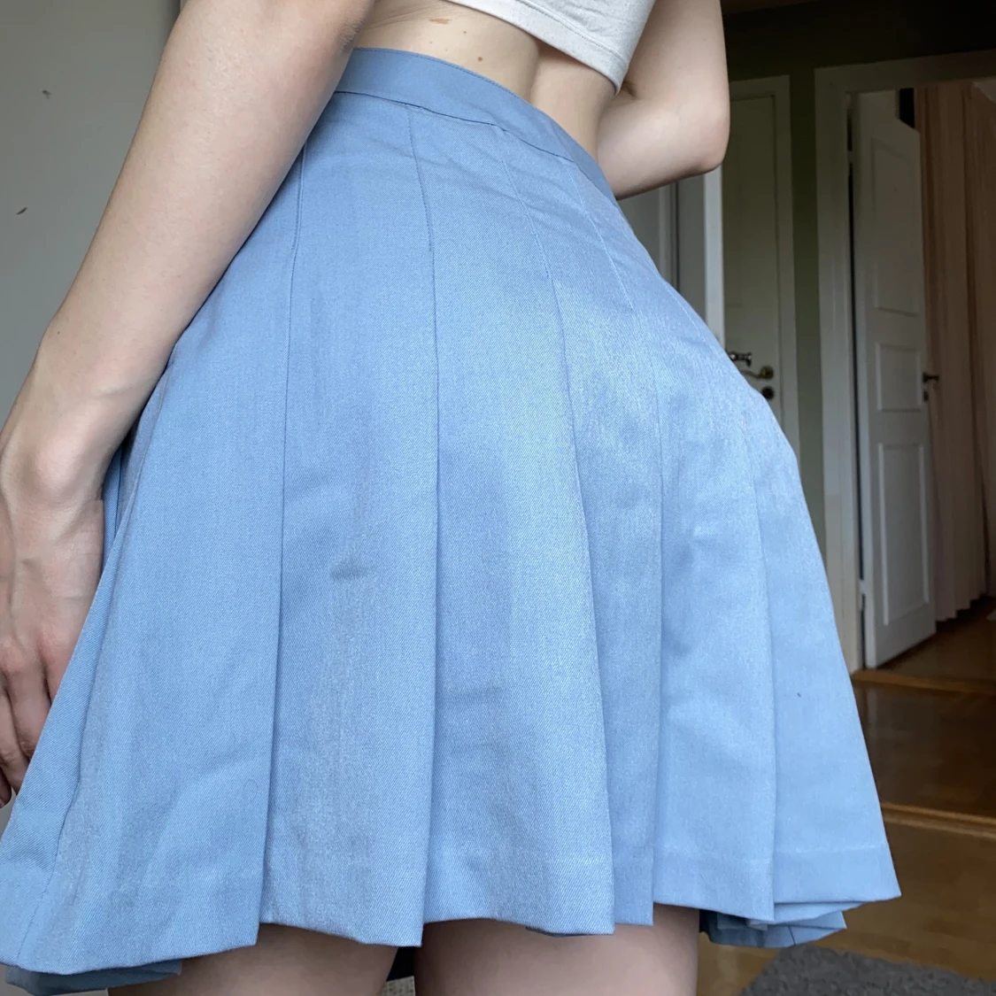 Blå tenniskjol - 90