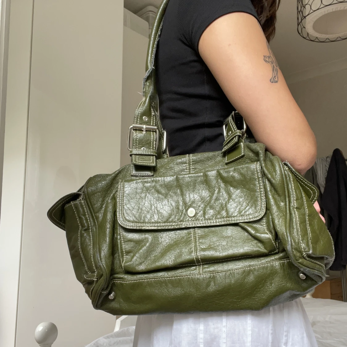 Grön väska  - 90