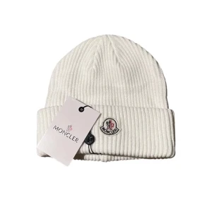 Moncler vit mössa - Vit moncler mössa
