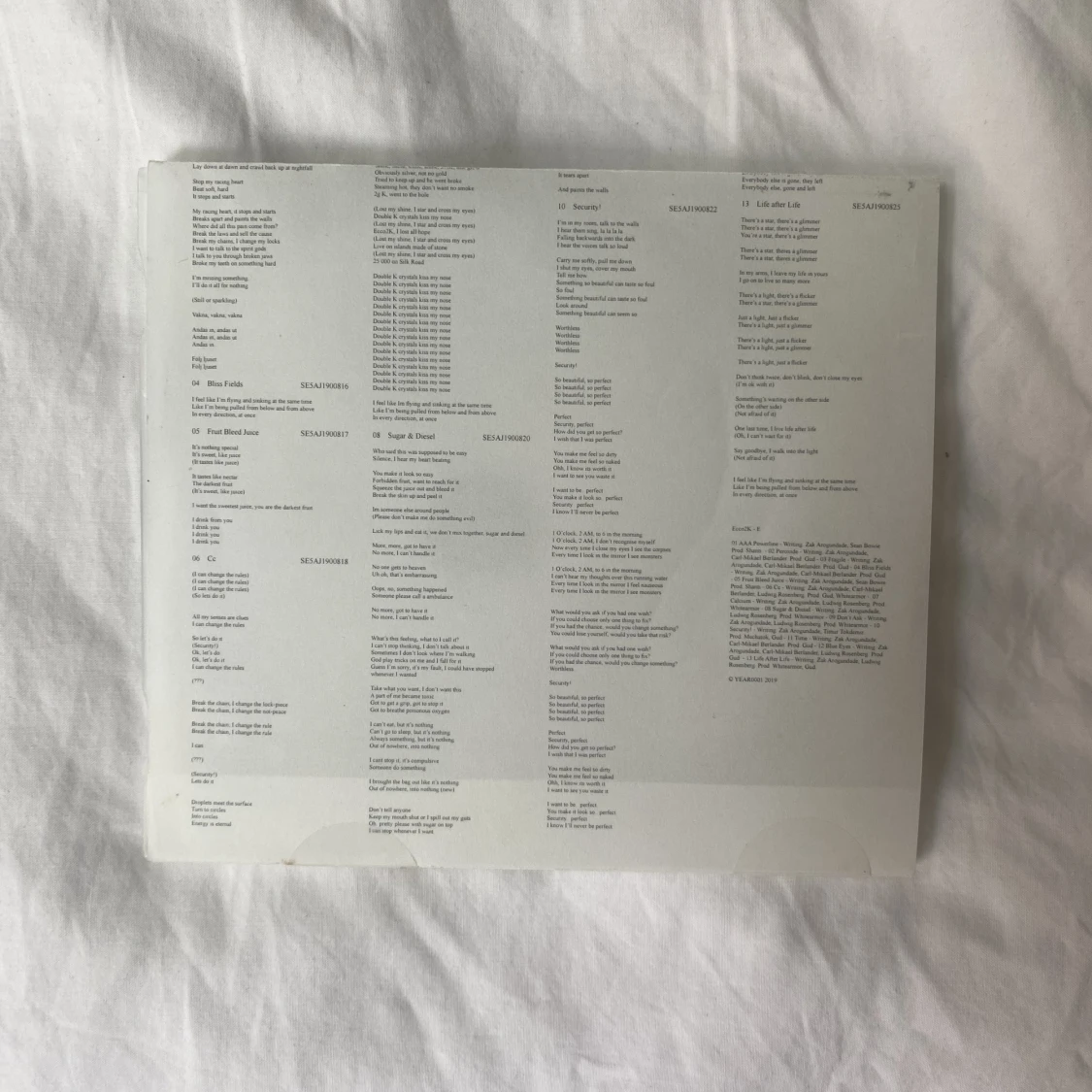 Ecco2k cd - 91