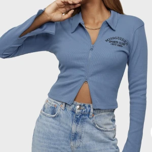 Missguided zip tröja - Stretchig, finns dragkedja