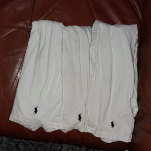 3-pack polo tishirt vit färg 