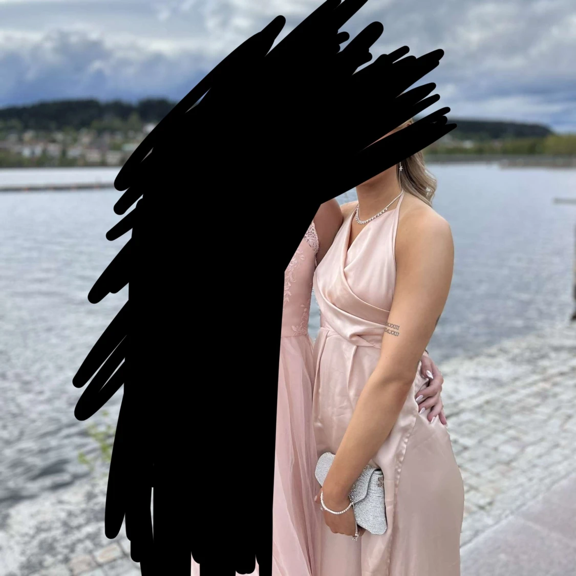 Rosa balklänning - 90