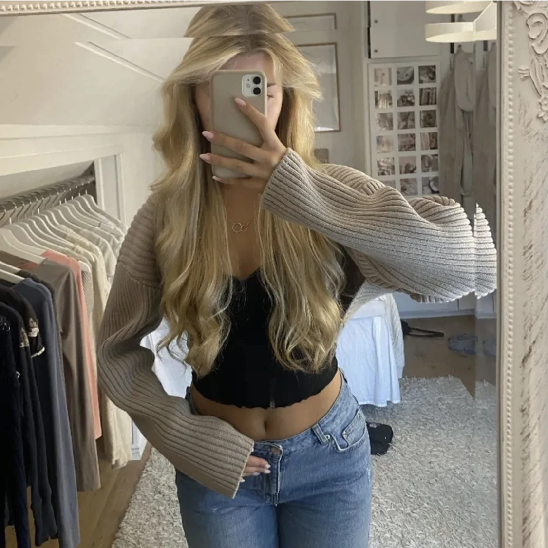 Beige bolero hmđ€