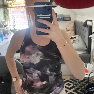 Träningslinne - Supercool sporttopp som har inbyggd sportBH alltså behöver man ej sportbh om man har ca kupa A-C. Supersnygg i ryggen och sitter tight men luftigt. 