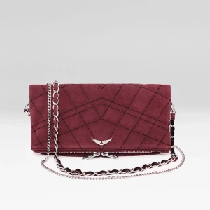 Röd zadigväska - Väldigt unik och ganska bra skick men ändå väldigt älskad