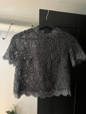 Zara topp - Säljer denna supersöta spetstoppen från zara💕