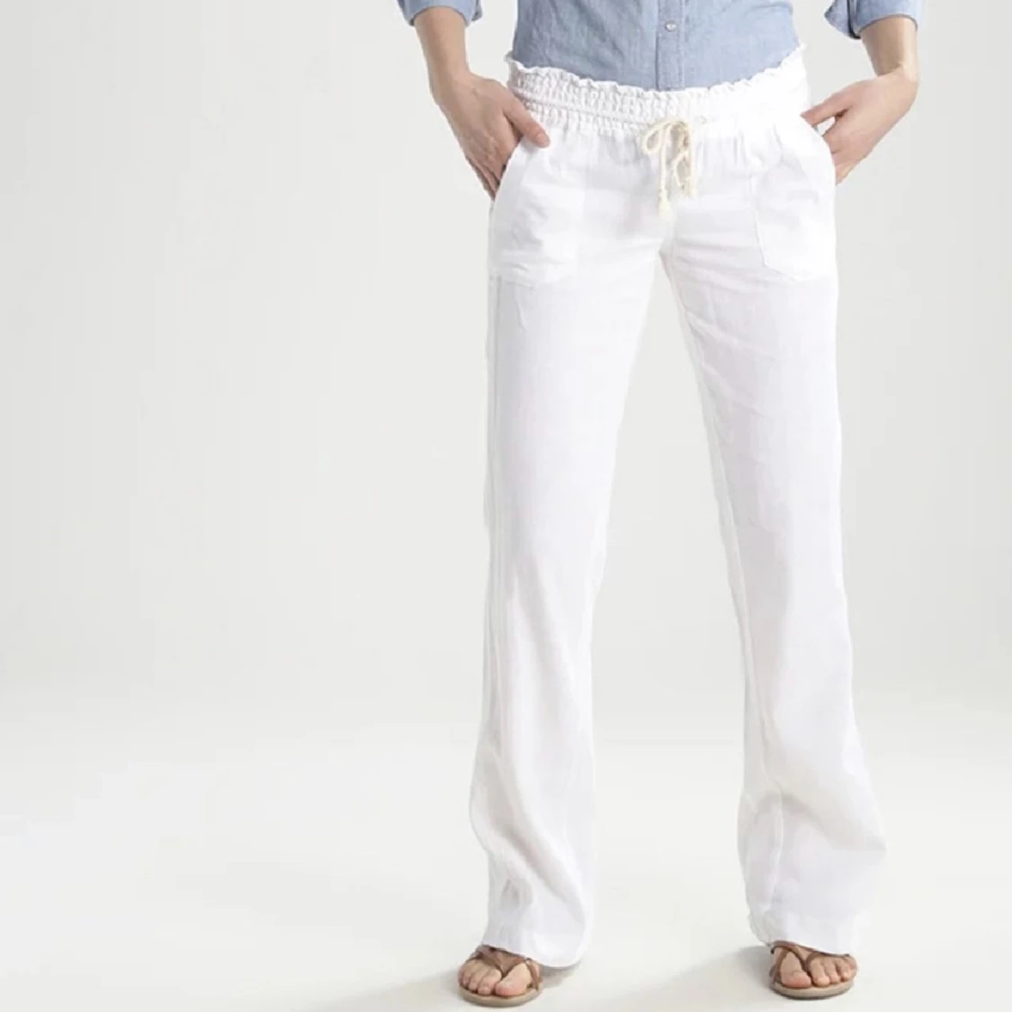 Roxy linnebyxor vita - 91