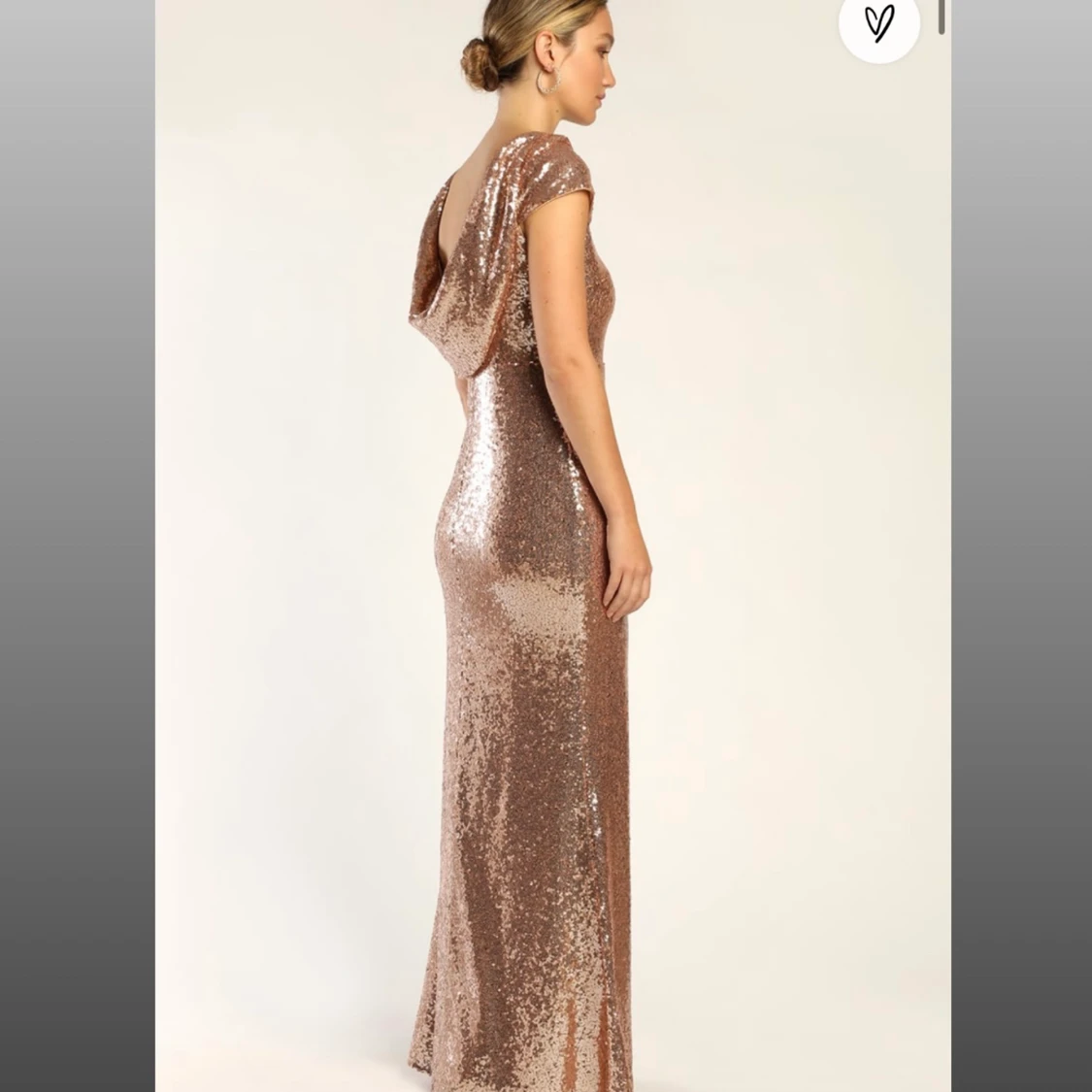 Glitterklänning - 90