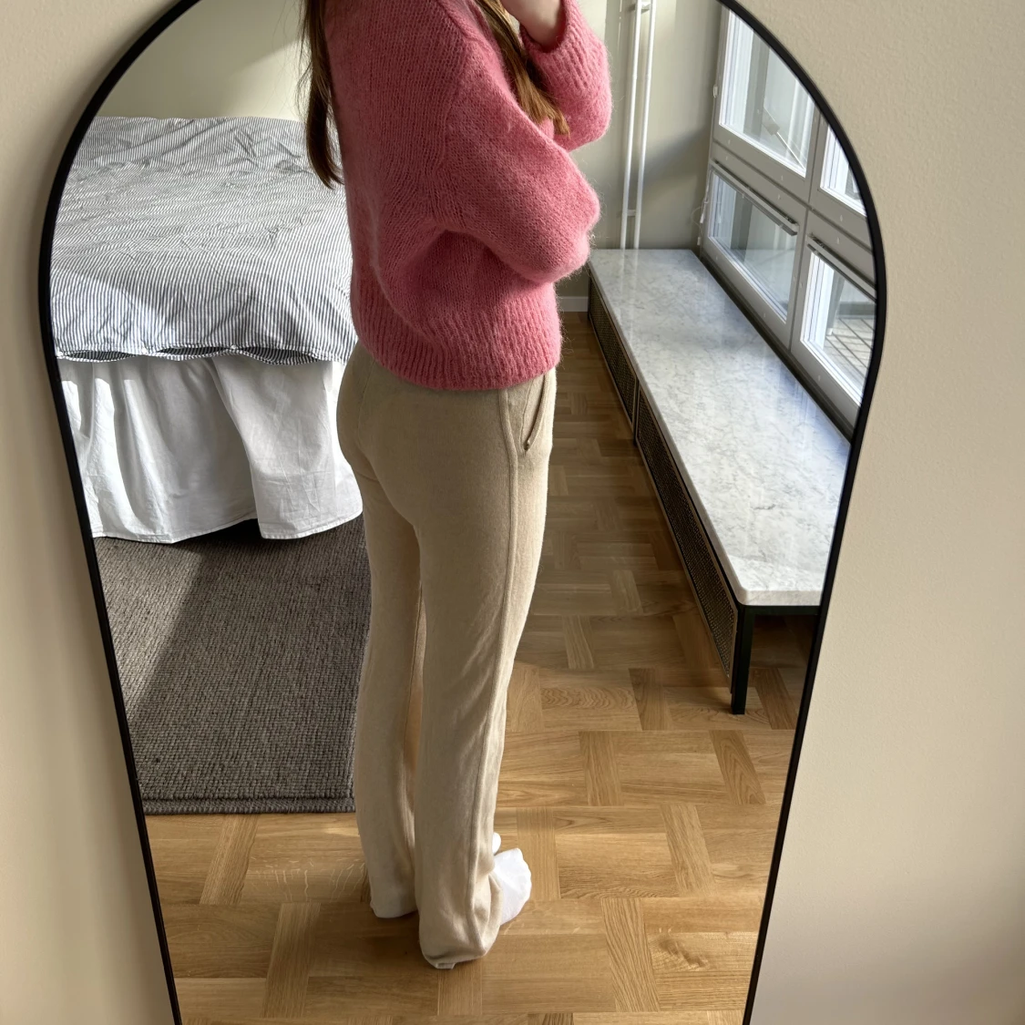 Soft goat byxor - 91