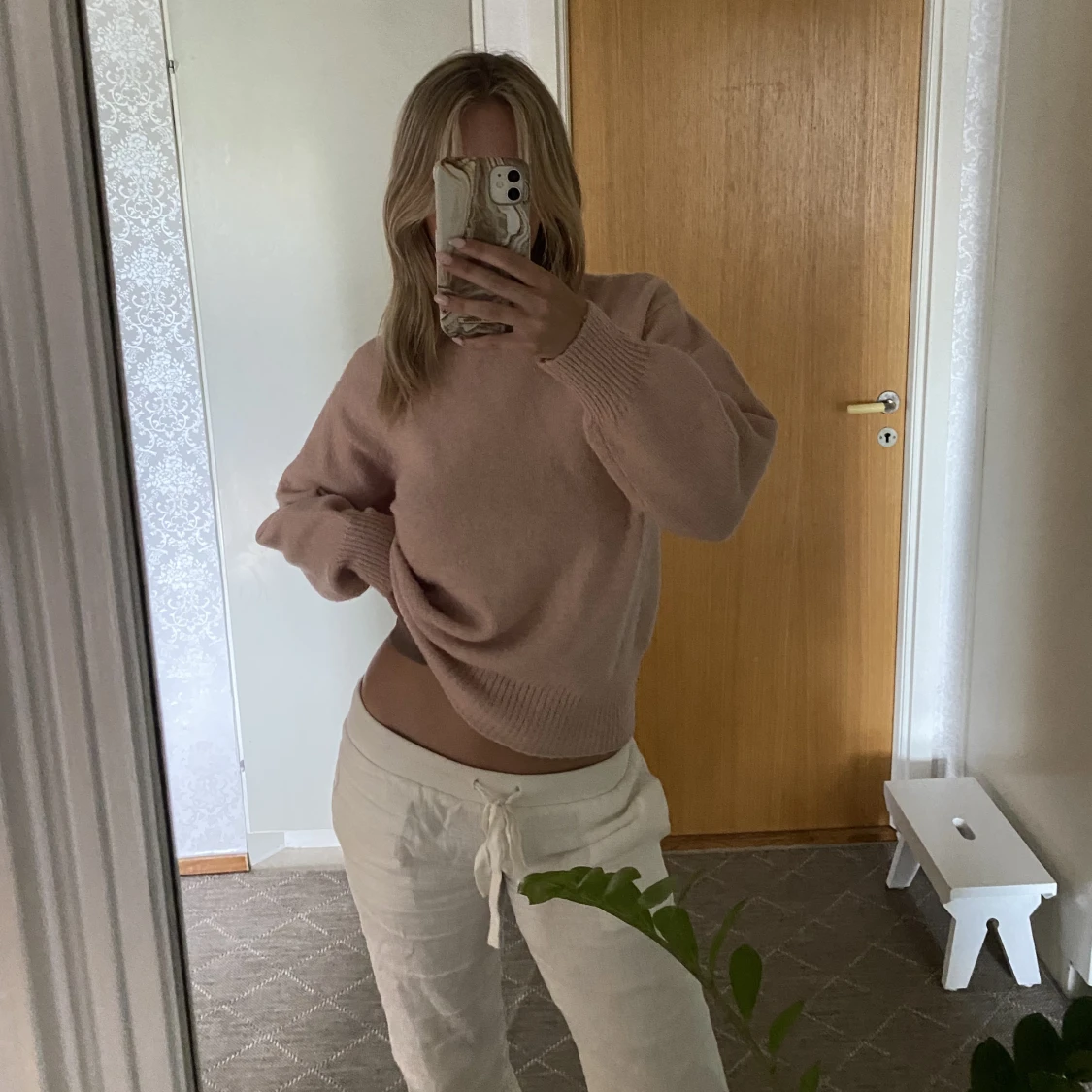 Stickad tröja  - 90