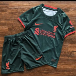 Liverpool T-shirt  - Jag säljer ett par nya Liverpool T-shirts tillsammans med shorts för endast 559 kr. Leveransen tar ungefär 2 veckor. Eller så kan vi mötas upp i Västerås. Finns i alla storlekar. 