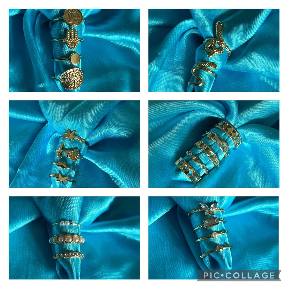 Oanvända Guldringar - 90