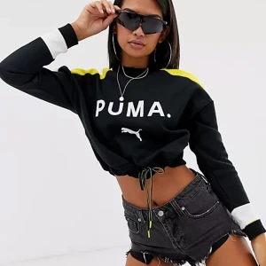 Puma cropped sweatshirt - Helt ny, oanvänd, prislapp finns kvar  