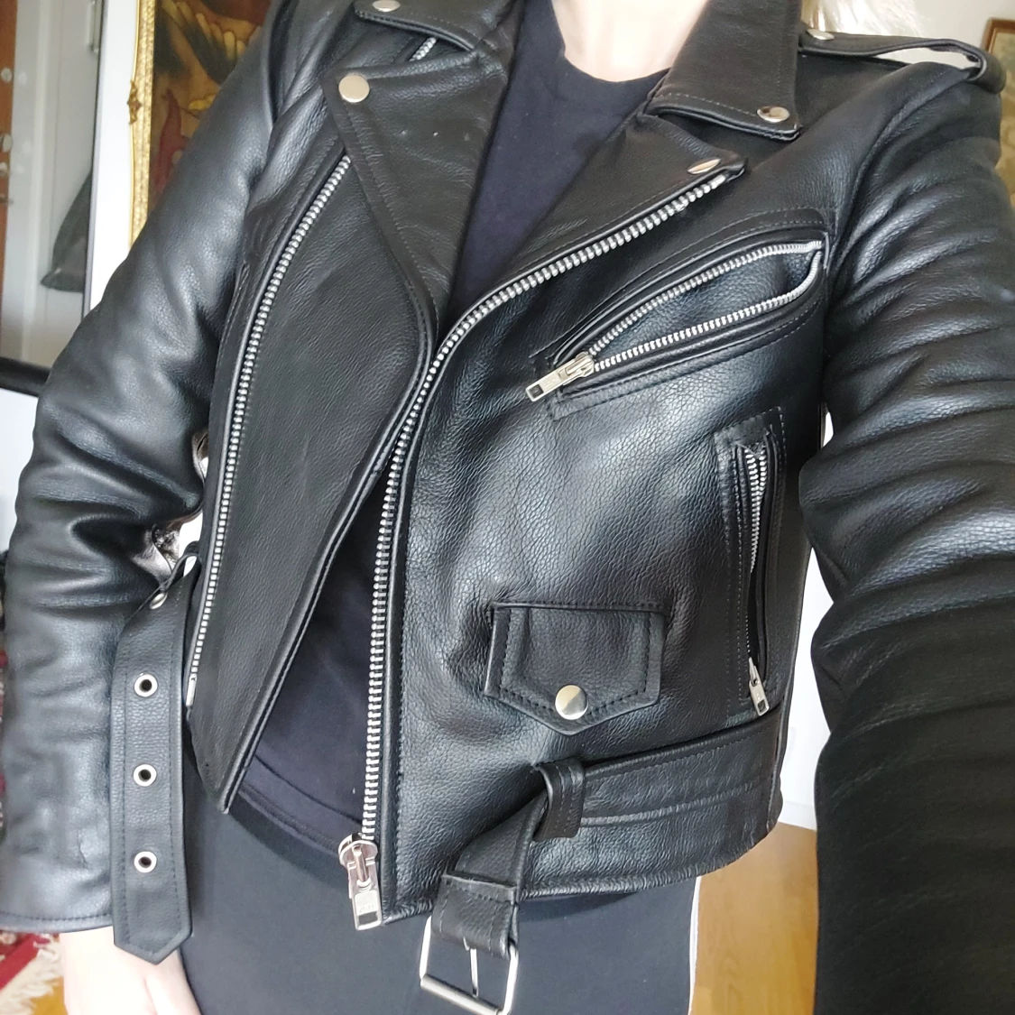 Klassisk mc-jacka - 90