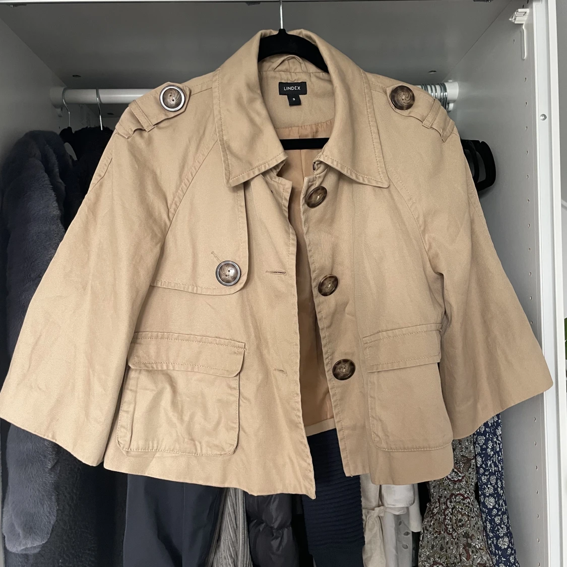 Trekvartsärmad kappa❤️❤️