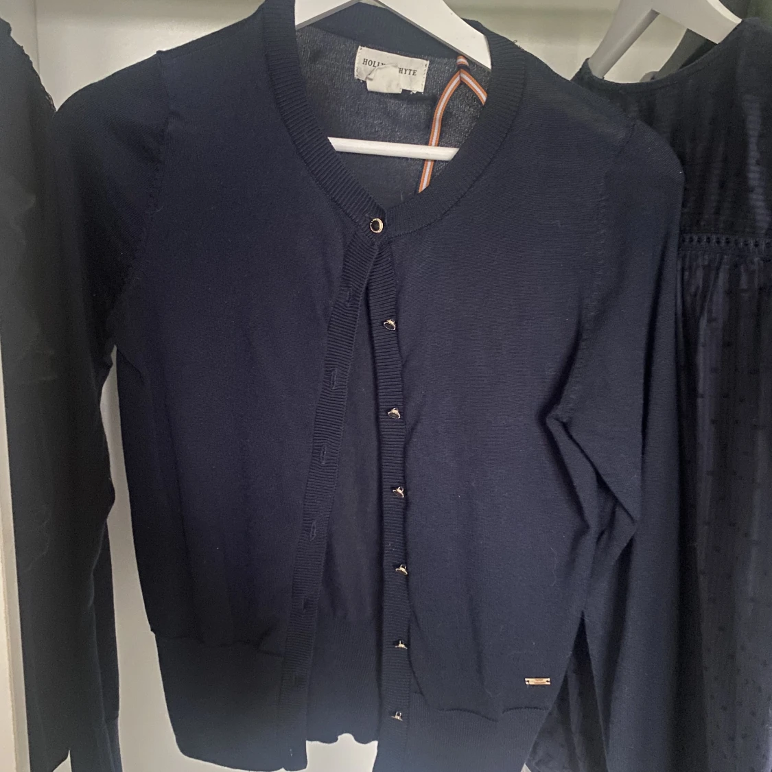 mörkblå/navy cardigan  - 91