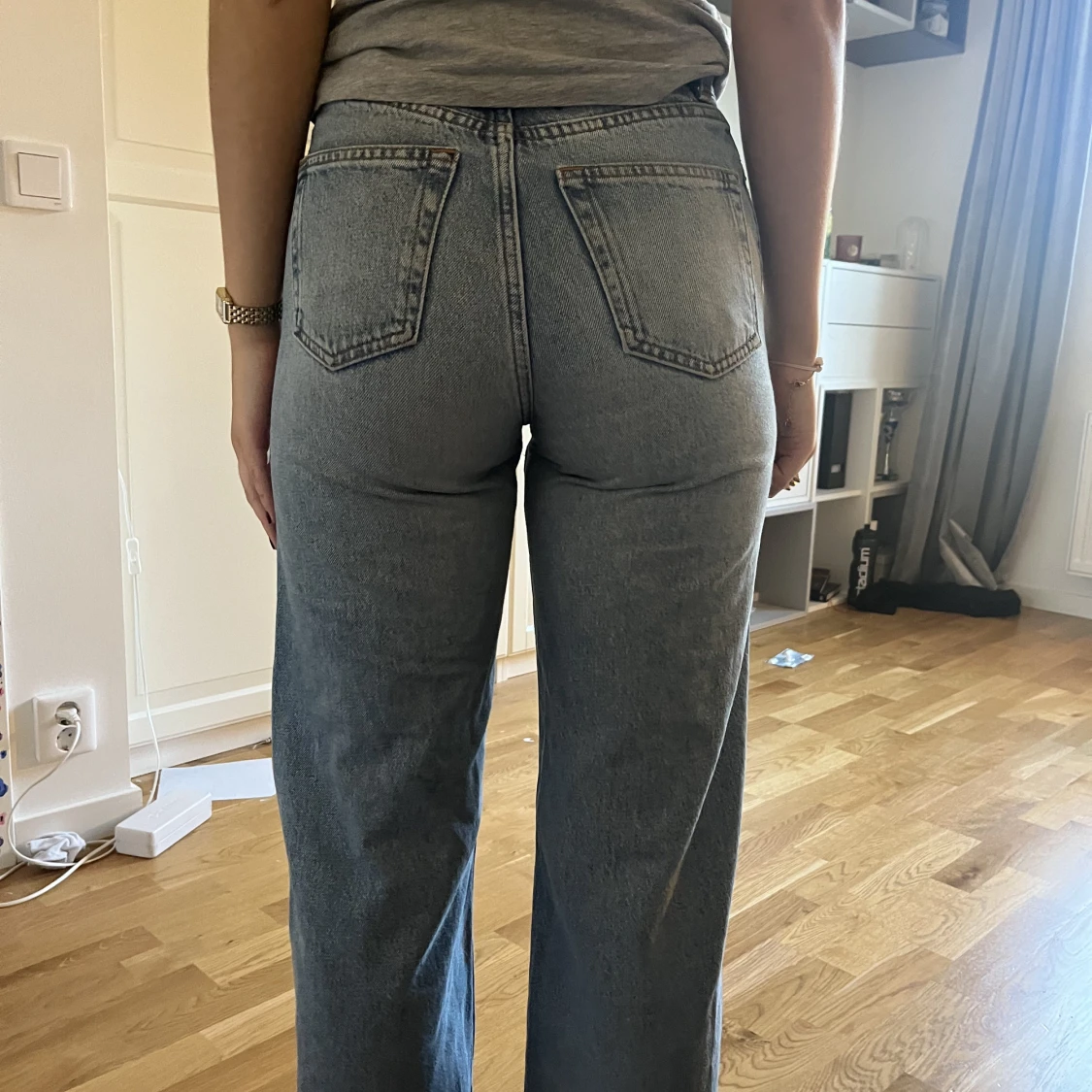 Vida Högmidjade Jeans - 90