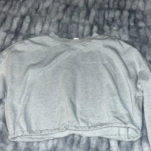 Tröja - En grå jätte fin tröja som jag köpt men aldrig använt! Materialet är vekligen super skönt. O är helt ny, dem är lite kortare vid magen alltså magtröja 