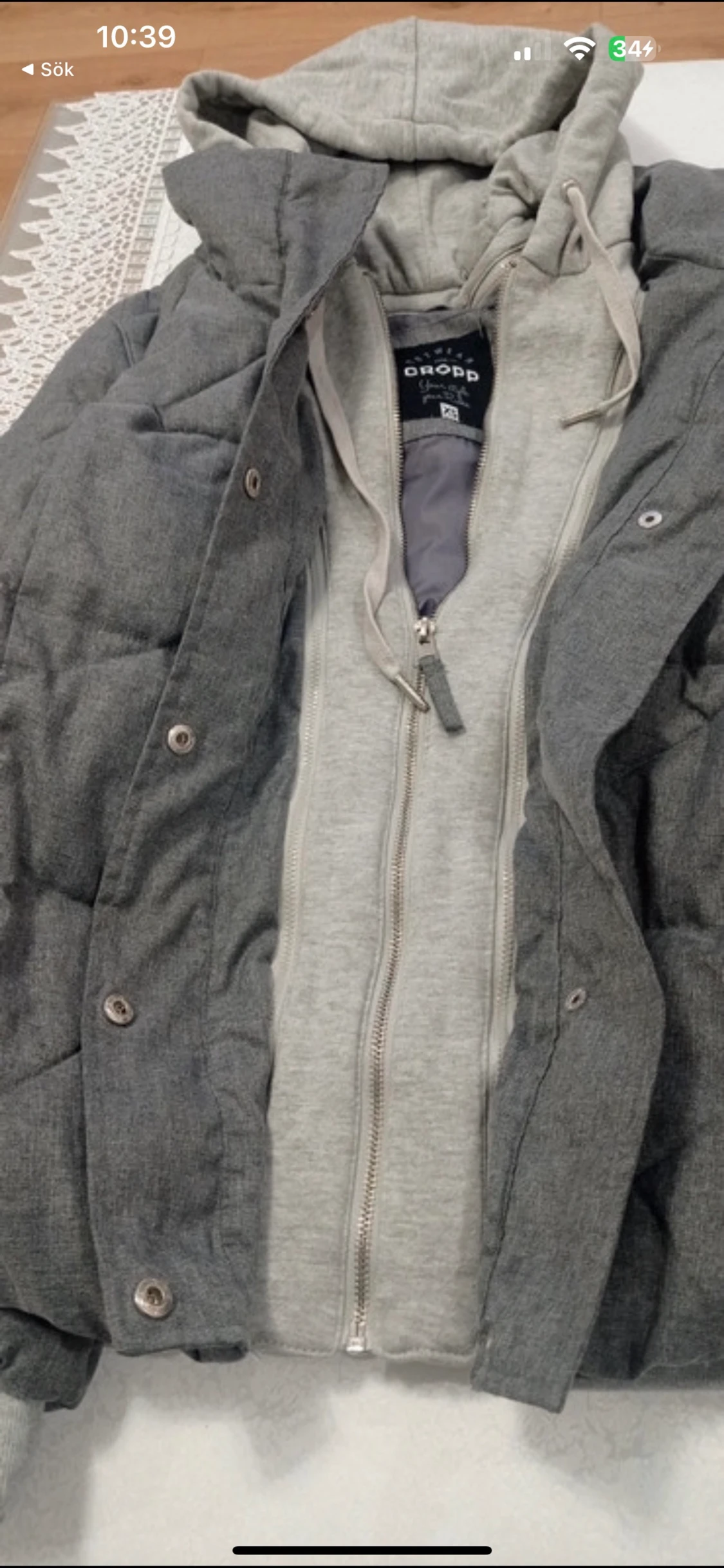 Grå jacka - 90