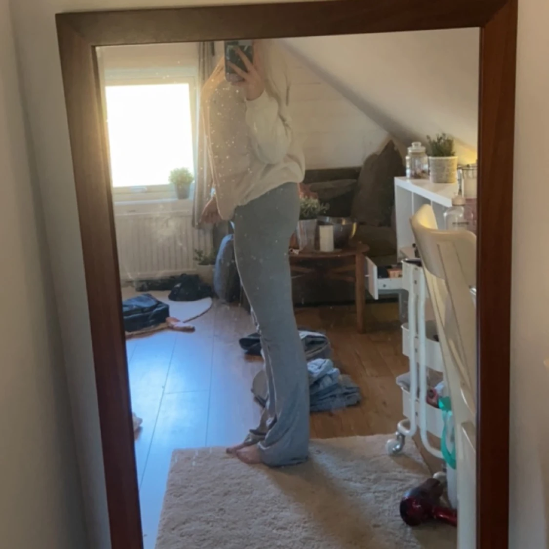 Tjocktröja med tryck - 90